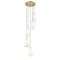 Z-Lite Farrell 5 Light Chandelier, 12in. W x 11in. H, Modern Gold 3043P6-5R-MGLD - alternate 2
